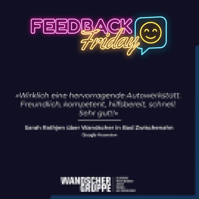 Feedback Friday! Wir lassen Euch zu Wort kommen und nehmen euer positives als auch negatives Feedback ernst. ?? Kommt ...